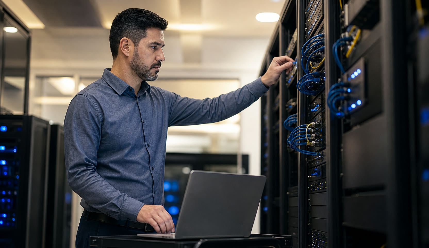 An internal IT team stuck in firefighting mode